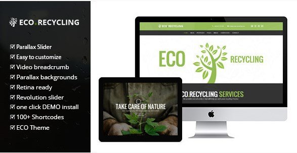 ECO RECYCLING – A MULTIPURPOSE NATURE & ECOLOGY WORDPRESS THEME